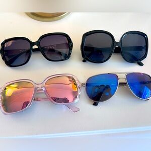 Bundle - 4 pairs sunglasses. 2 polarized